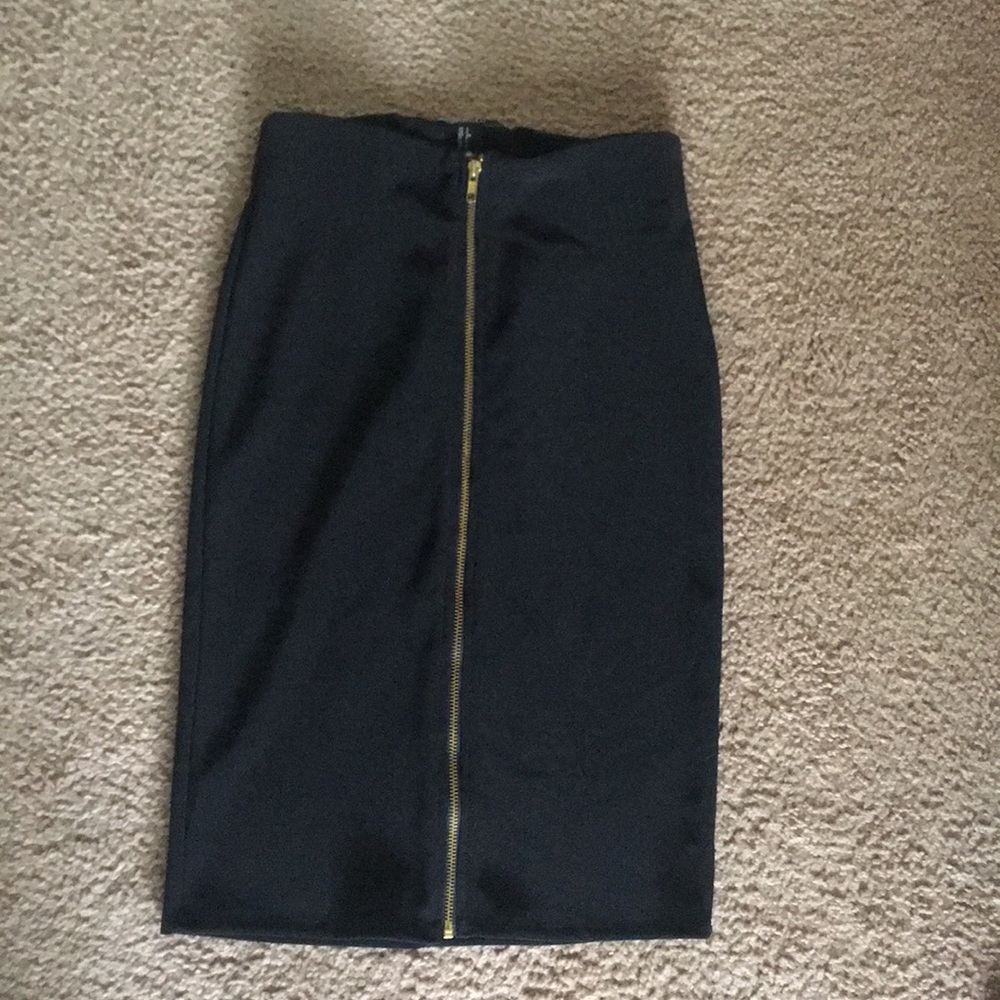 Forever 21 Black Pencil Skirt Size Small